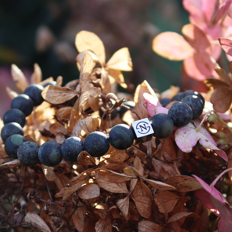 Natuursteen Jaspis Kralen Armband | Groen