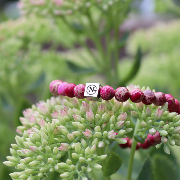 Sediment Armband | Roze Beige