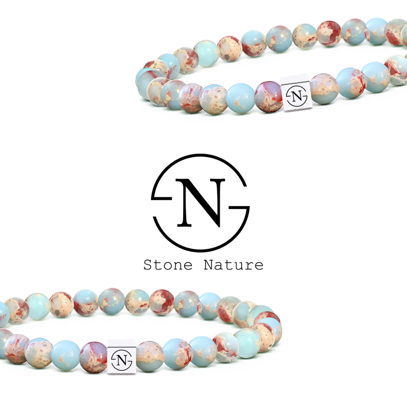 6 mm natuursteen armbanden sieraden geschikt for dames heren (Size : 19cm-7.48inch, Color : 6MM BEADS_34 6 mm natuursteen armbanden sieraden geschikt for dames heren (Size : 19cm-7.48inch, Color : 6MM BEADS_34
