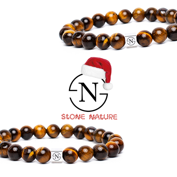 Tijgeroog Heren Armband | Bruin