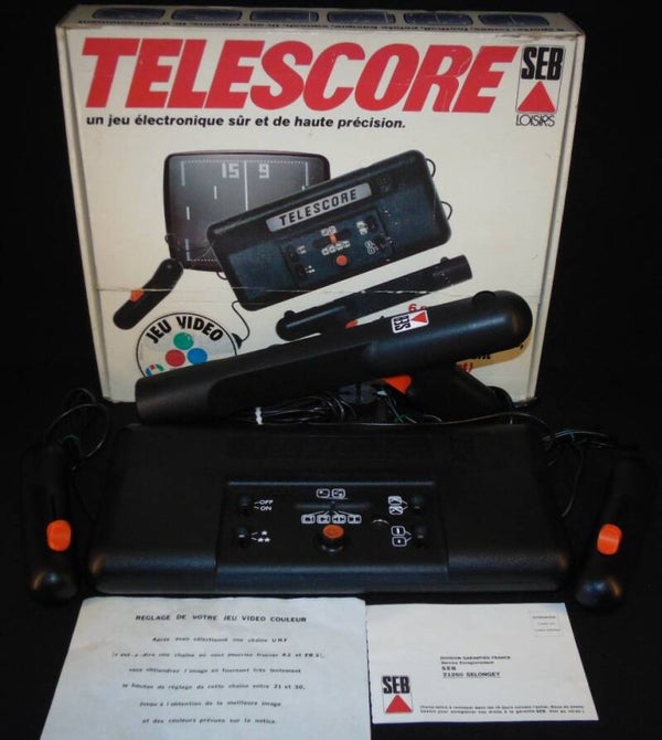 SEB TeleScore Couleur Ref.752 / Pong / En Boite TBE!