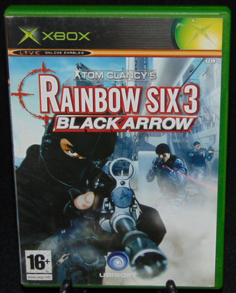 Rainbow Six 3 Black Arrow Sur Microsoft Xbox – Bon état – Jeu Français
