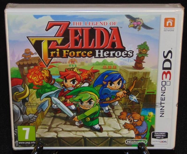 Zelda Tri Force Heroes / Jeu 3DS - 2DS / NEUF !!!