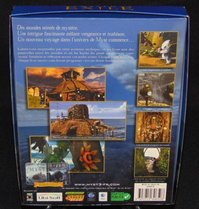 Exile - Myst III 3 Big Box - Neuf Sous Blister - PC Mac - 2001