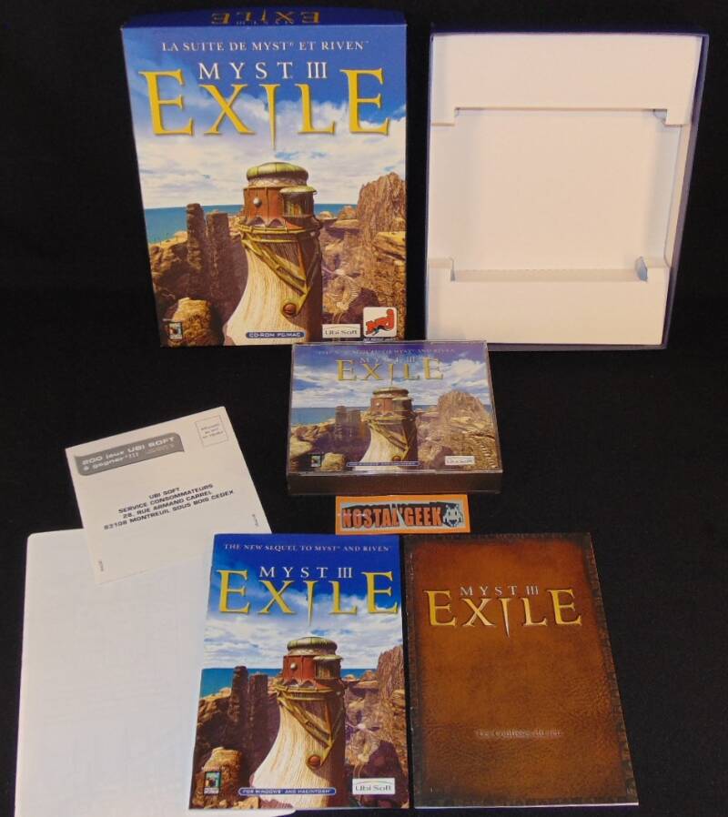Jeu Myst III Exile Microsoft Xbox PAL FR - Complet, Bon état Général