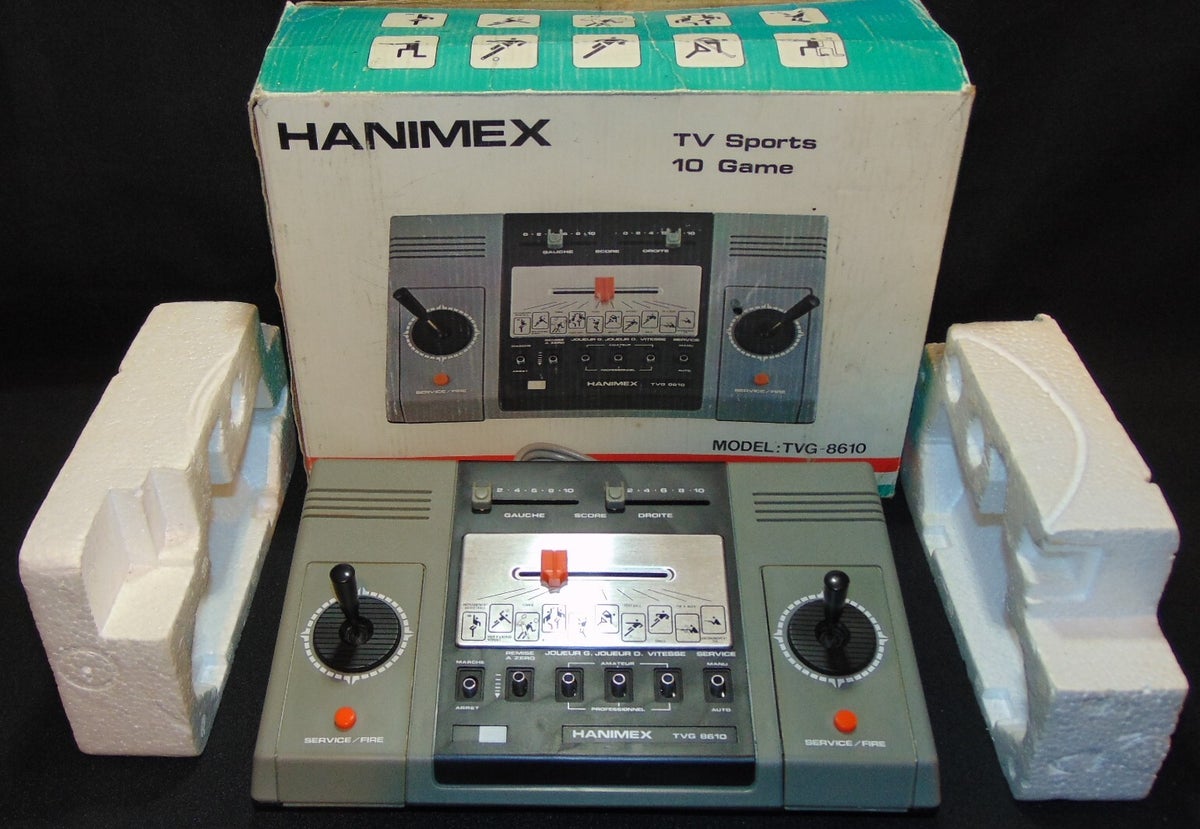 Cartouche Hanimex SD 070 + PC-501 - 10 Jeux Pong, PAL, Boîte D'origine