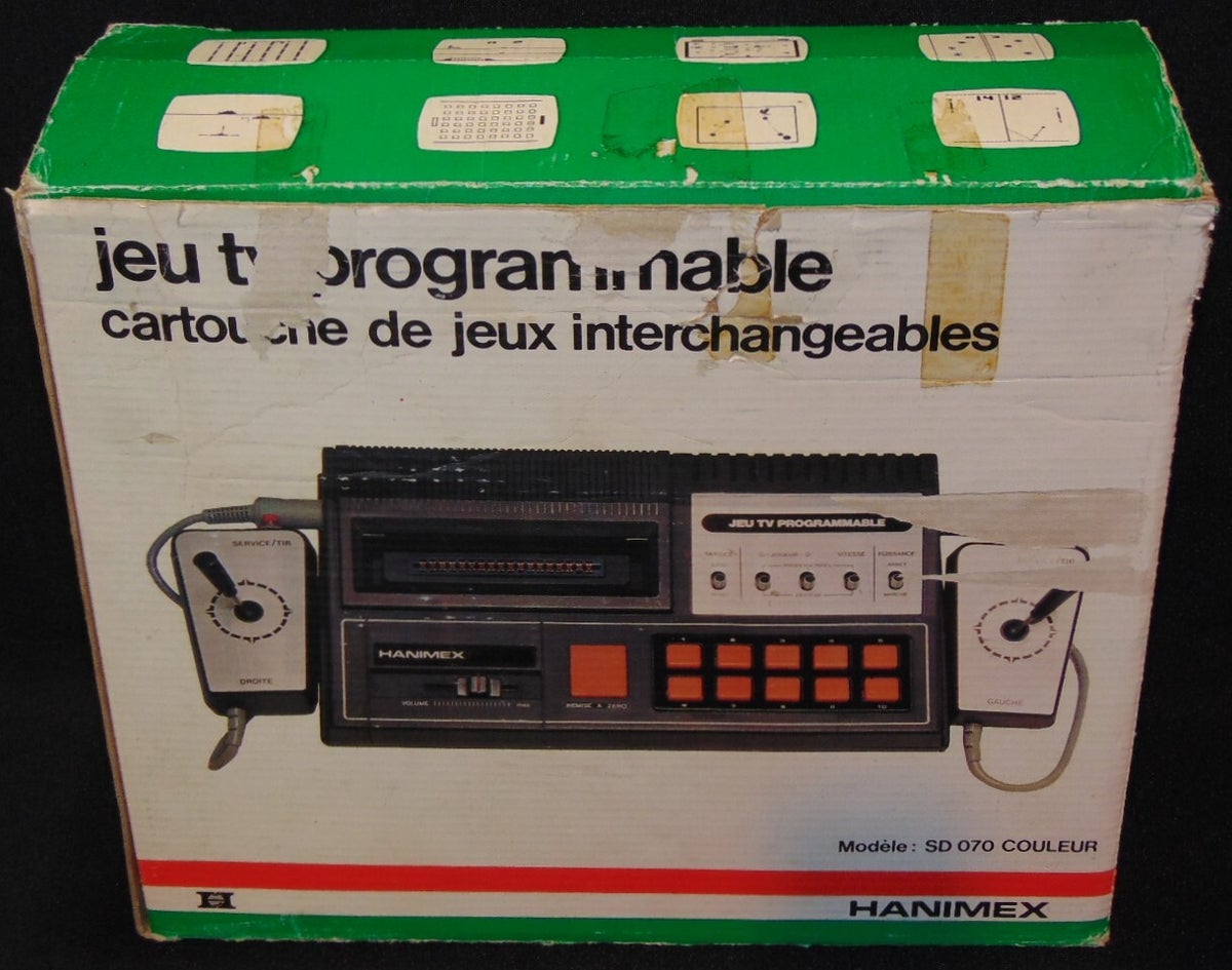 Hanimex SD 070 Cartouche PC-501 10 Jeux Pong En Boite Sans Hanimex SD 070 Cartouche PC-501 10 Jeux Pong En Boite Sans