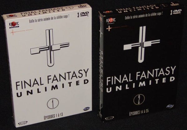 Final Fantasy Unlimited Coffret 1 & 2 / Animé VF / Coffret DVD
