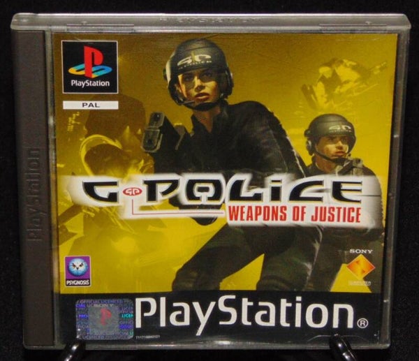 G-Police : Weapons of Justice / PS1 / Complet / Fr.