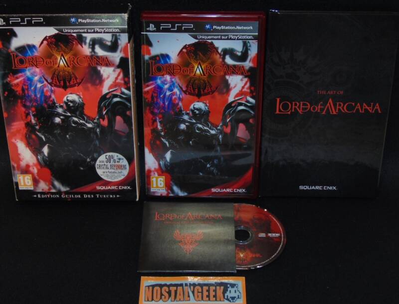 Boîte Originale Lord Of Arcana PSP - Très Bon état - Jeu PlayStation Portable - Collection