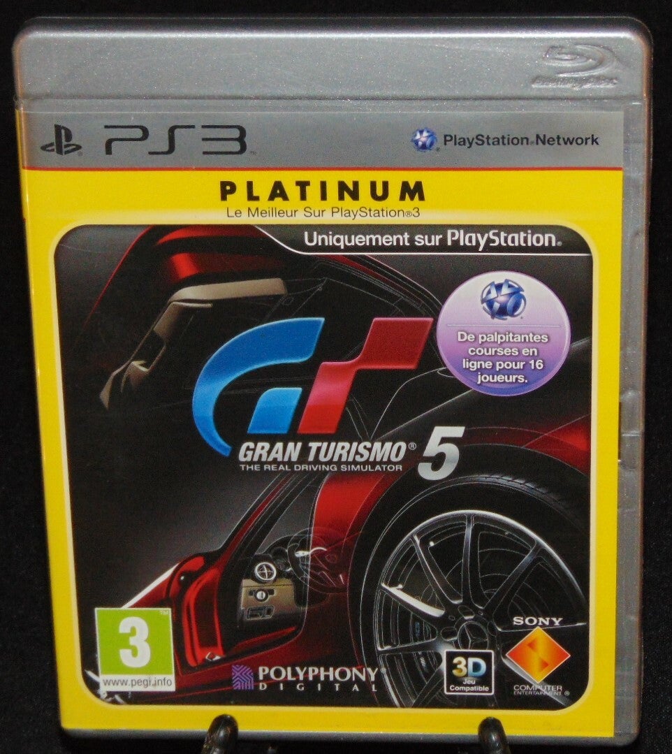 Gran Turismo 5 / PS3 / Complet / Platinum Fr.