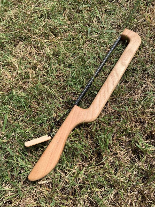 Ash Wood Bread Knife Premade(no customization)