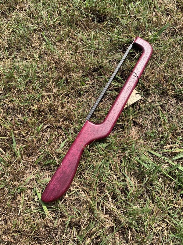 Purple Heart Bread Knife Premade(no customization)