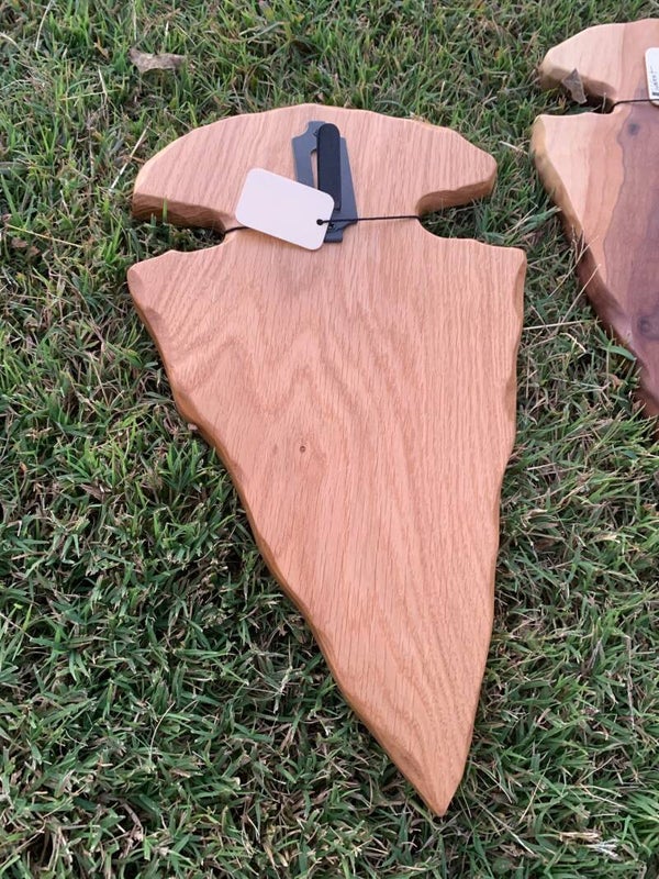 White Oak European Deer Skull Mount Plaque PREMADE
