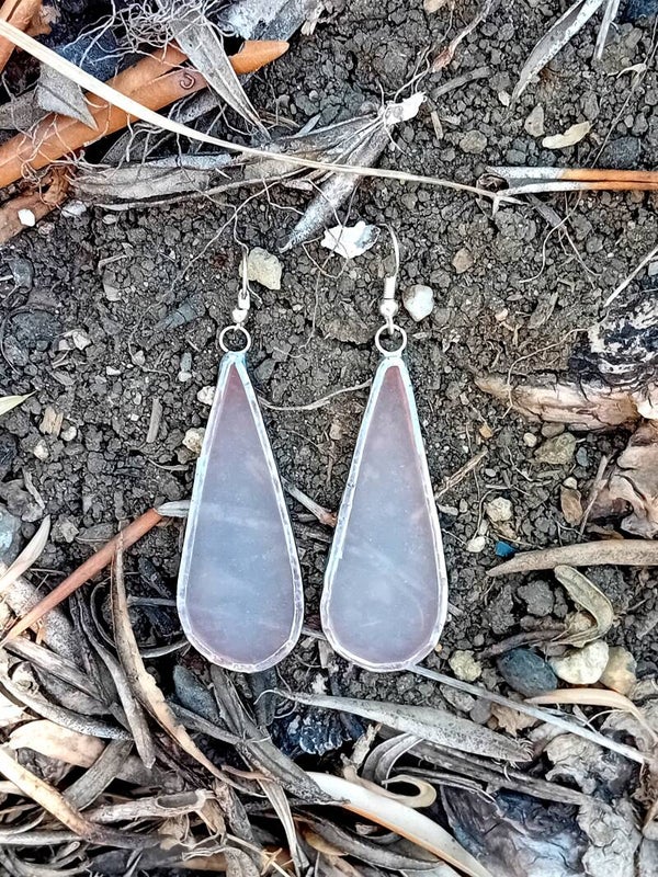 Orecchini trasparenti