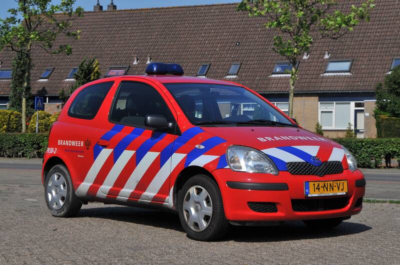 Kenteken: 14-NN-VJ Roepnummer: PR50-2 Type voertuig: DA-PR Merk &amp; Type: Toyota Yaris 1,3 Opbouw: Bouwjaar: 2004 In dienst: 2004 Uit dienst: 2011 Standplaats: Hoogvliet