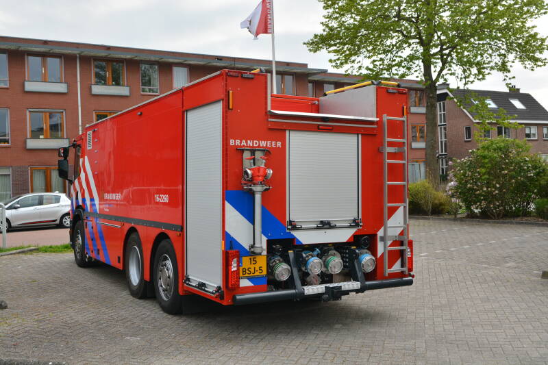 Kenteken: 15-BSJ-5 Roepnummer: 16-2260 Type voertuig: WT-G LD4000 T10000 Merk &amp; Type: Scania P450(6x2) Opbouw: IFFS-Ruberg Bouwjaar: 2022 In dienst: 2022 Uit dienst: