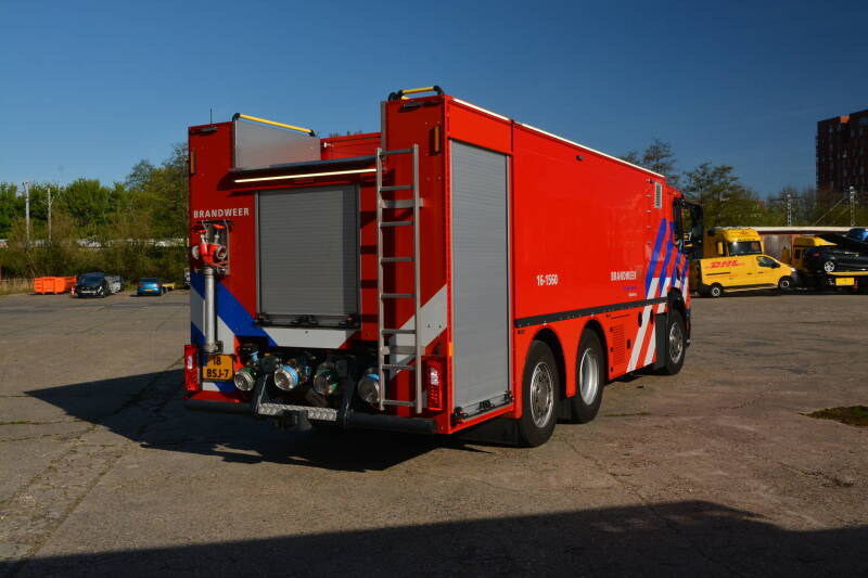 Kenteken: 18-BSJ-7 Roepnummer: 16-1560 Type voertuig: WT-G LD4000 T10000 Merk &amp; Type: Scania P450(6x2) Opbouw: IFFS-Ruberg Bouwjaar: 2022 In dienst: 2022 Uit dienst: