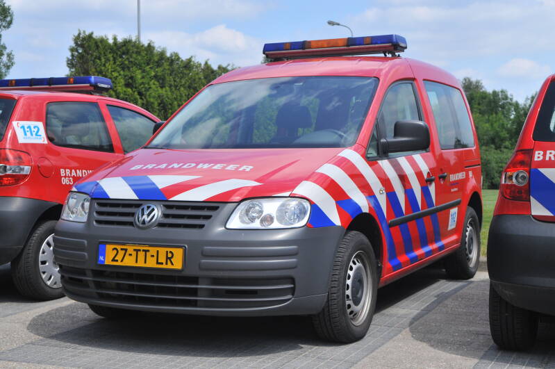 Kenteken: 27-TT-LR Roepnummer: 061 Type voertuig: DA Merk &amp; Type: Volkswagen Caddy 1,9TDi Opbouw: Bouwjaar: 2007 In dienst: 2007 Uit dienst: 2011