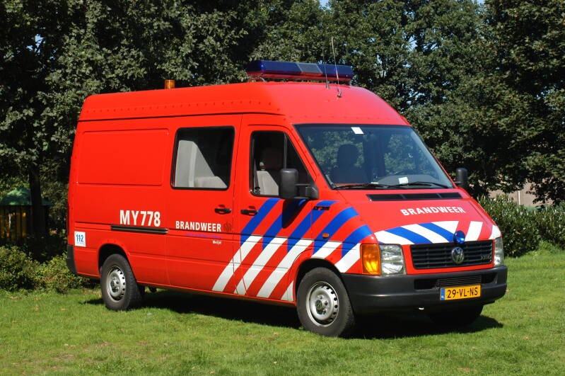 Kenteken: 29-VL-NS Roepnummer: MY778 Type voertuig: PM6 Merk &amp; Type: Volkswagen LT35A-2,5TDi Opbouw: Bouwjaar: 2000 In dienst: 2006 Uit dienst: 2013