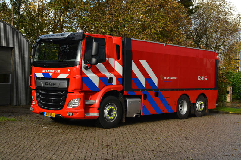 Kenteken: 41-BRB-5 Roepnummer: 12-4162 Type voertuig: WT-G (LD4000 T17000) Merk &amp; Type: DAF CF340FAN560(6x2) Opbouw: IFFS-Schlingmann Bouwjaar: 2020 In dienst: 2021