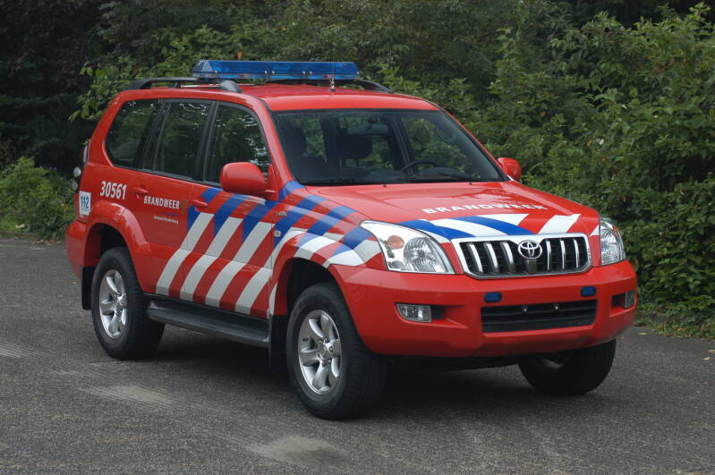 Kenteken: 42-NT-NL Roepnummer: 561 > 04-2290 Type voertuig: DAT-OVD Merk &amp; Type: Toyota Land Cruiser 3.0D Opbouw: Bouwjaar: 2004 In dienst: 2004 Uit dienst: 2013
