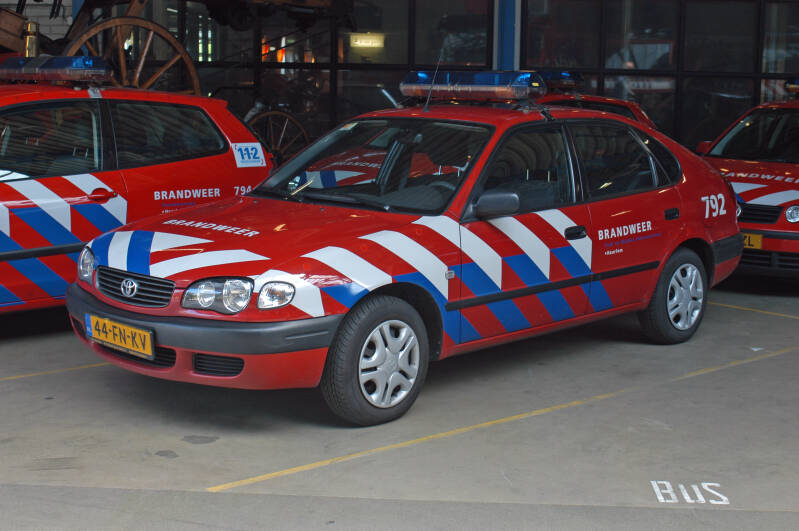 Kenteken 44-FN-KV Roepnummr 792