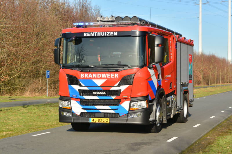 Kenteken: 45-BXG-2 Roepnummer: 16-2236 Type voertuig: TS7 LD3000 HD400 T2000 Merk &amp; Type: Scania P320B4x2NZ31L Opbouw: Kenbri-Rosenbauer Bouwjaar: 2023 In dienst: 2023 Uit dienst: