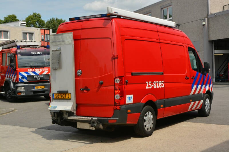 Kenteken: 58-VGT-3 Roepnummer: 25-617 > 25-8285 Type voertuig: GM2-LO Merk &amp; Type: Volkswagen Crafter 35-Bestel 2,5TDi Opbouw: Bouwjaar: 2007 In dienst: 2007 Uit dienst: 2016. Regionaal inzetbaar.