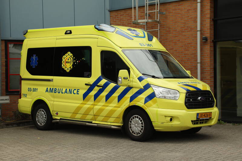 Kenteken: JX-426-X Roepnummer: 03-301 Foto: Ramon Versteeg