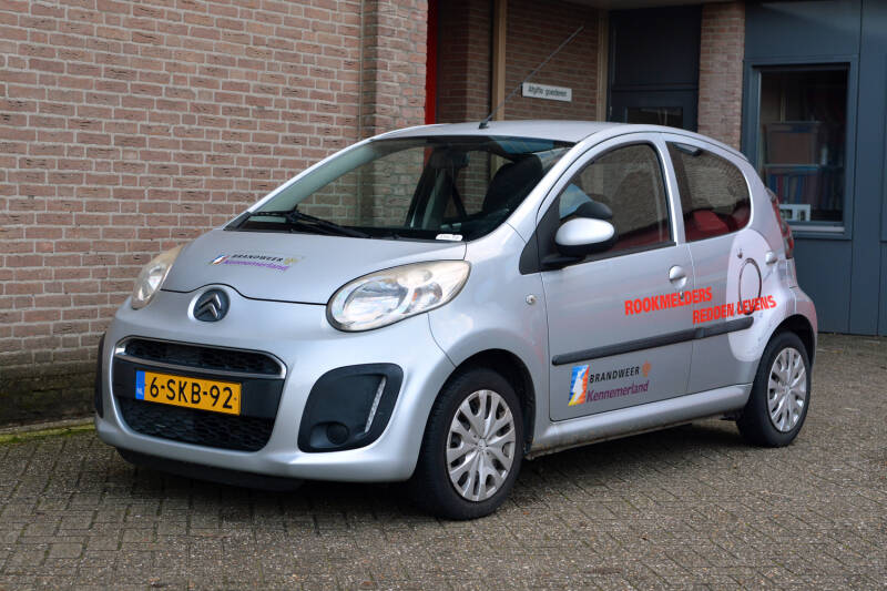 Kenteken: 6-SKB-92 Roepnummer: DA16 Type voertuig: DA-PR Merk &amp; Type: Citroën C1 Opbouw: Bouwjaar: 2013 In dienst: 2013 Uit dienst: 2023 . Regionaal voertuig.