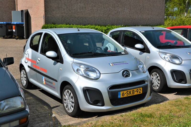 Kenteken: 6-SKB-92 Roepnummer: DA16 Type voertuig: DA-PR Merk &amp; Type: Citroën C1 Opbouw: Bouwjaar: 2013 In dienst: 2013 Uit dienst: 2023 . Regionaal voertuig.