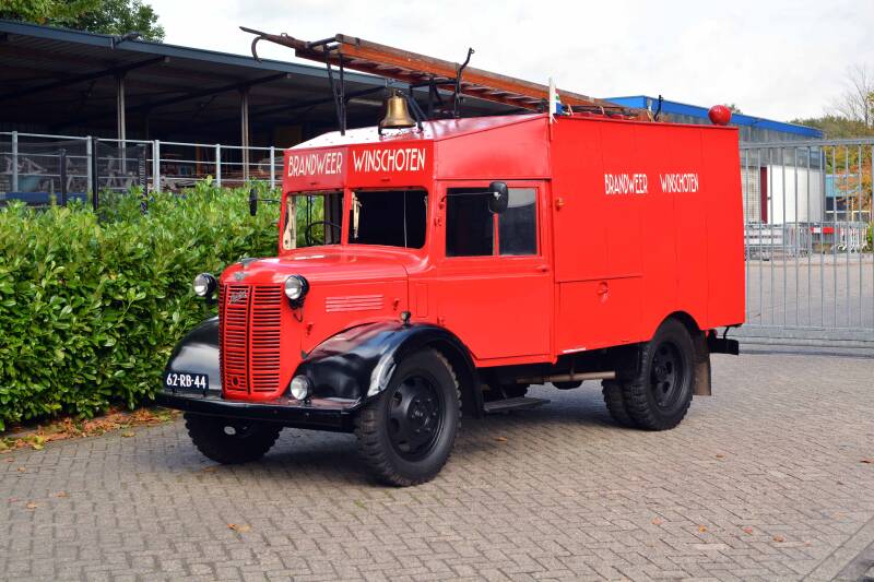 Kenteken: 62-RB-44 Roepnummer: Type voertuig: PM16 Merk &amp; Type: Austin K2 Opbouw: Bouwjaar: 1944 In dienst: 1944 Uit dienst:. SOB Winschoten. Chassis bellewagen Enkhuizen. 
