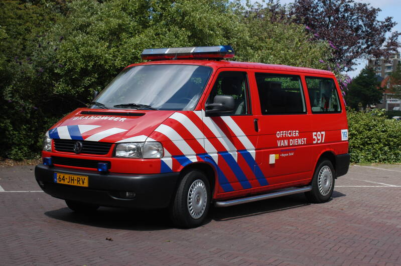 Kenteken 64-JH-RV Roepnummer 597