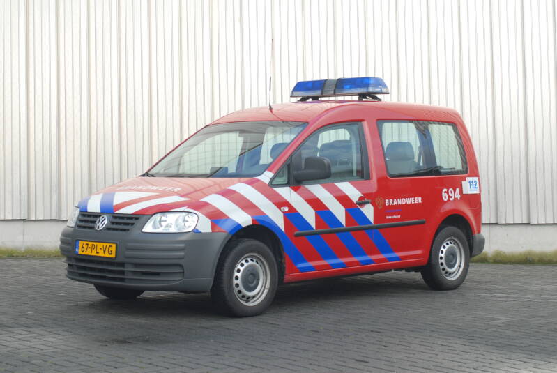 Kenteken: 67-PL-VG Roepnummer: 46-694 Type voertuig: DA Merk &amp; Type: Volkswagen Caddy 1,4 Opbouw: Bouwjaar: 2004 In dienst: 2004 Uit dienst: 2015. Naar Oudewater.