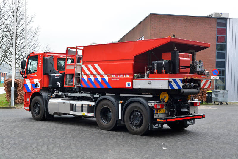 Kenteken: 75-BSJ-3 Roepnummer: 18-5481 Type voertuig: HA Merk &amp; Type: DAF CF410FAN560(6x2) Opbouw: Multilift Bouwjaar: 2022 In dienst: 2022 Uit dienst: