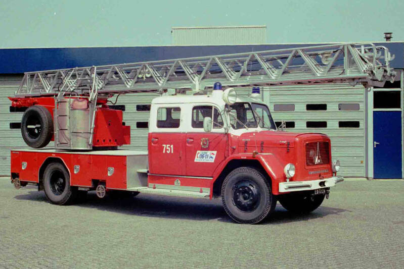 Kenteken: EB-72-24 Roepnummer: 751 Type voertuig: AL-K30 Merk &amp; Type: Magirus Deutz 126D12L Opbouw: Magirus Bouwjaar: 1973 In dienst: 1981? Uit dienst: 1994