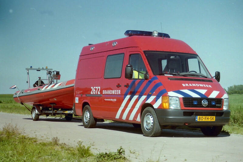 Kenteken: 71-VN-RK Roepnummer: 2672 > 80-FH-SK Type voertuig: WO Merk &amp; Type: Volkswagen LT35TDi Opbouw: Kenbri-Akkermans Bouwjaar: 2000 In dienst: 2000 Uit dienst: 2013. Opmerkingen: Naar Breda als reserve WO (6174)