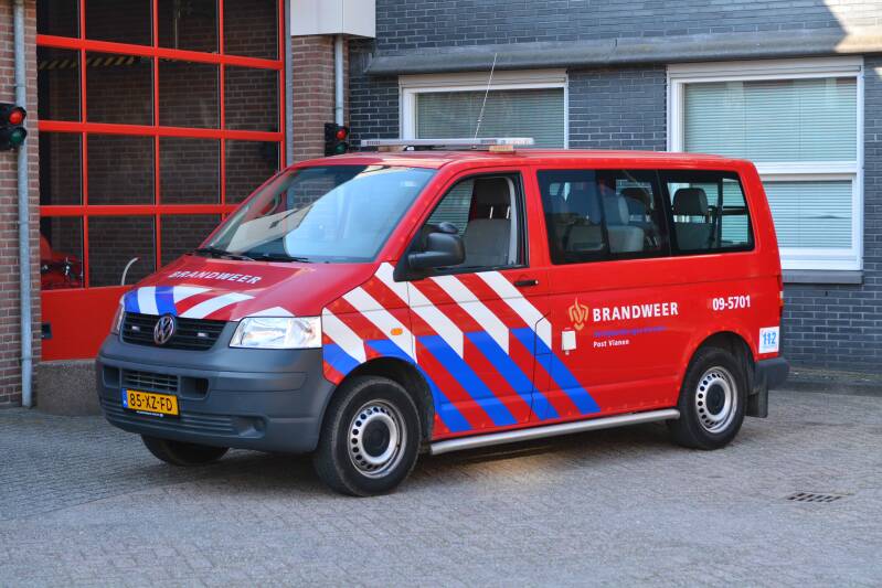Kenteken: 85-XZ-FD Roepnummer: 47-596 Type voertuig: DB-K Merk &amp; Type: Volkswagen Transporter T5 Opbouw: Bouwjaar: 2007 In dienst: 2008 Uit dienst:. Voormalig demovoertuig MAN