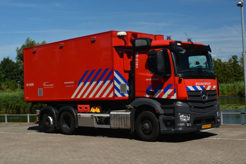 Kenteken: 90-BLP-4 Roepnummer: 16-3181 Type voertuig: HA Merk &amp; Type: Mercedes Benz 2842LENA56(6x4)[Antos] Opbouw: Multilift Bouwjaar: 2018 In dienst: 2018 Uit dienst: