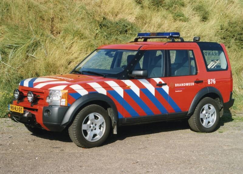 Kenteken: 90-RJ-DT Roepnummer: 876 Type voertuig: DAT Merk &amp; Type: Landrover Discovery-II 2,7TD Opbouw: Doeschot Bouwjaar: 2005 In dienst: 2005 Uit dienst: 2014