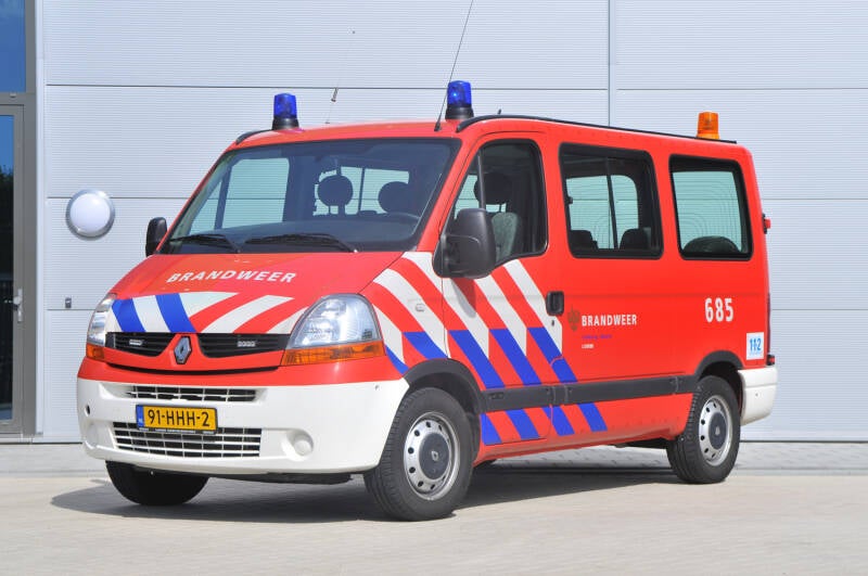Kenteken: 91-HHH-2 Roepnummer: 685 > 23-3101 Type voertuig: DB-K Merk &amp; Type: Renault Master 2,5DCi Opbouw: Bouwjaar: 2009 In dienst: 2009 Uit dienst: 2014