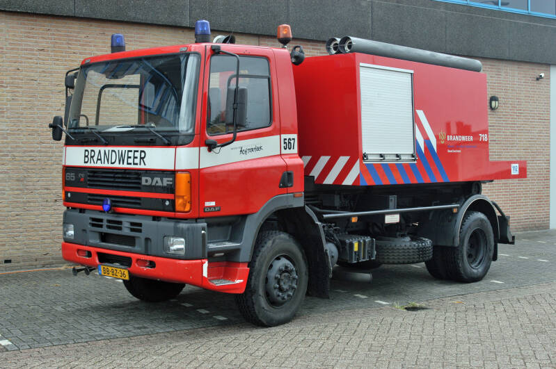 Kenteken: BB-BZ-36 Roepnummer: 40-567 Type voertuig: HA Merk &amp; Type: DAF FAV65.210NC400 Opbouw: Leebur Bouwjaar: 1993 In dienst: 1993 Uit dienst: 2012. Opmerkingen: Regionaal voertuig 