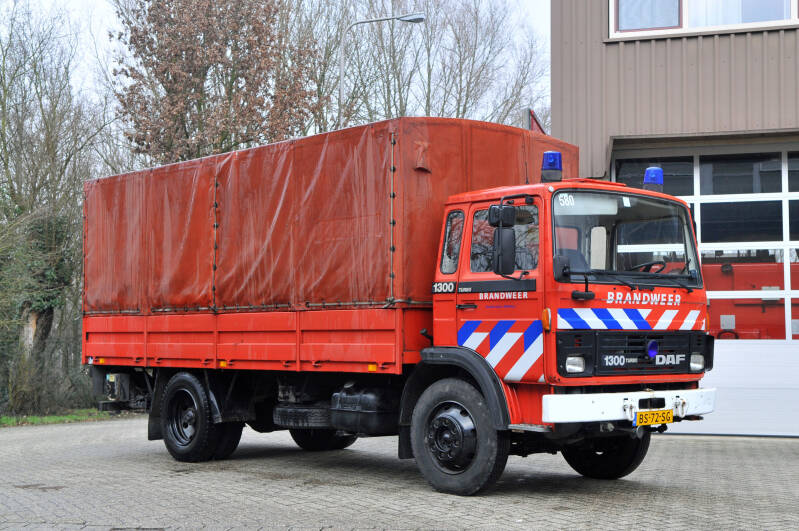 Kenteken: BS-72-SG Roepnummer: 39-580 > 07-3681 Type voertuig: VW (GM) Merk &amp; Type: DAF FA1300DT400 Opbouw: ECF Bouwjaar: 1986 In dienst: 1986 Opmerkingen: Regionaal BiZa voeruig. 