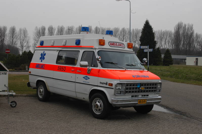 Kenteken HD-25-FV Roepnummer 5950