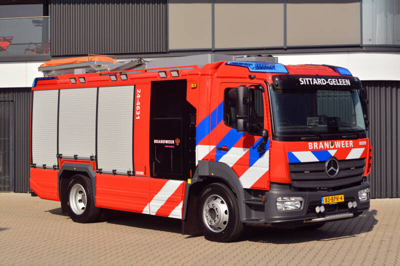  Kenteken: 83-BPR-4 Roepnummer: 24-4631Type voertuig: TS7 LD3000 HD250 T2500/200 Merk &amp; Type: Mercedes Benz 1530F38[Atego] Opbouw: Kenbri-Rosenbauer Bouwjaar: 2020 In dienst: 2020 Standplaats: Sittard - Middenweg