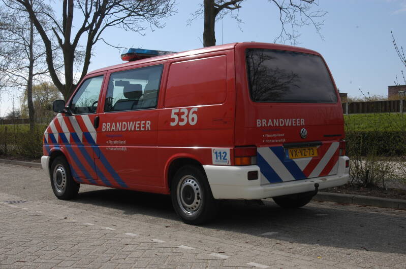 Kenteken VX-VZ-73 Roepnummer 536 