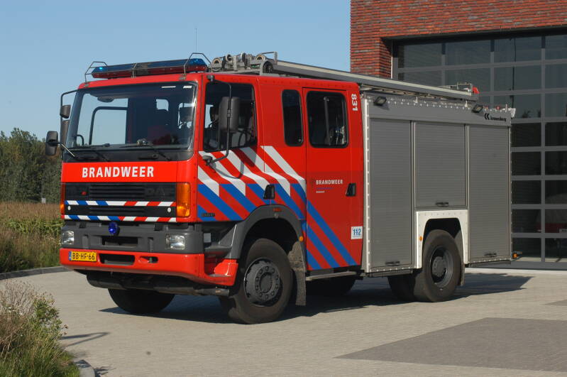 Kenteken: BB-HF-66  Roepnummer: 724 > 821 > 81-831 > 81-820 > 22-3242 Type voertuig: TS6 LD3000 HD250 T2400 Merk &amp; Type: DAF FFV75.240RC365 Opbouw: Kronenburg Bouwjaar: 1994 In dienst: 2005 Uit dienst: 2012 Standplaats: Brandevoort. Tot 2005 korps Helmond