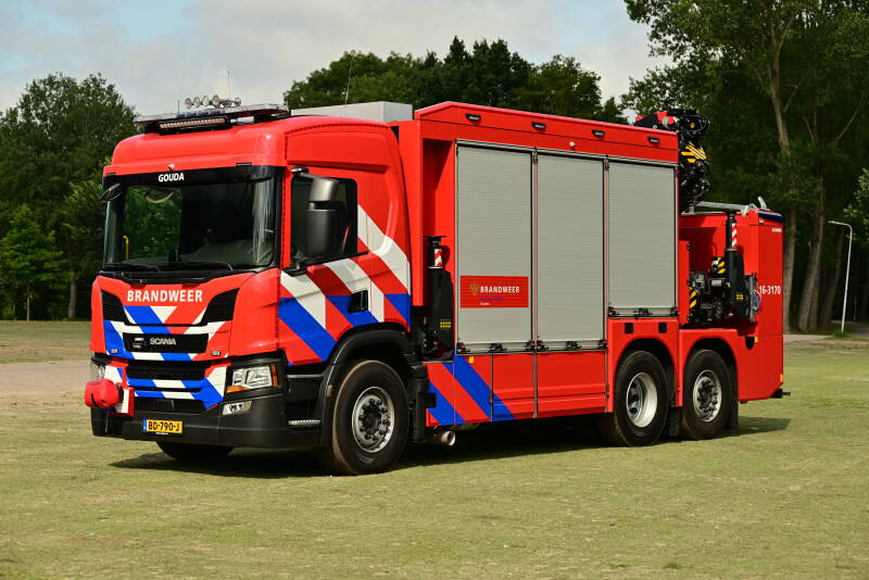 Kenteken: BD-790-J Roepnummer: 16-3170 Type voertuig: HV-KR Merk &amp; Type: Scania P460(6x2) Opbouw: Kenbri-EuroGV-Palfinger Bouwjaar: 2026 In dienst: 2026 Uit dienst: