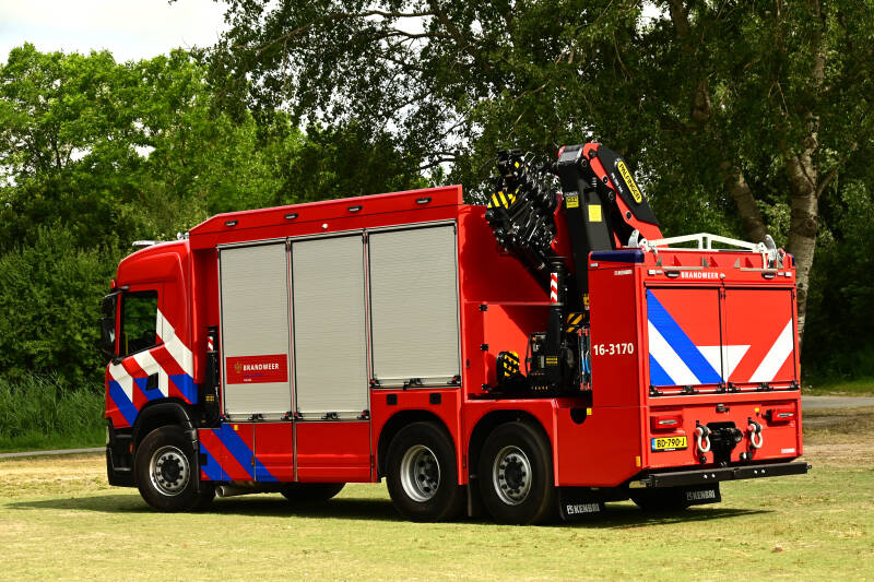 Kenteken: BD-790-J Roepnummer: 16-3170 Type voertuig: HV-KR Merk &amp; Type: Scania P460(6x2) Opbouw: Kenbri-EuroGV-Palfinger Bouwjaar: 2026 In dienst: 2026 Uit dienst: